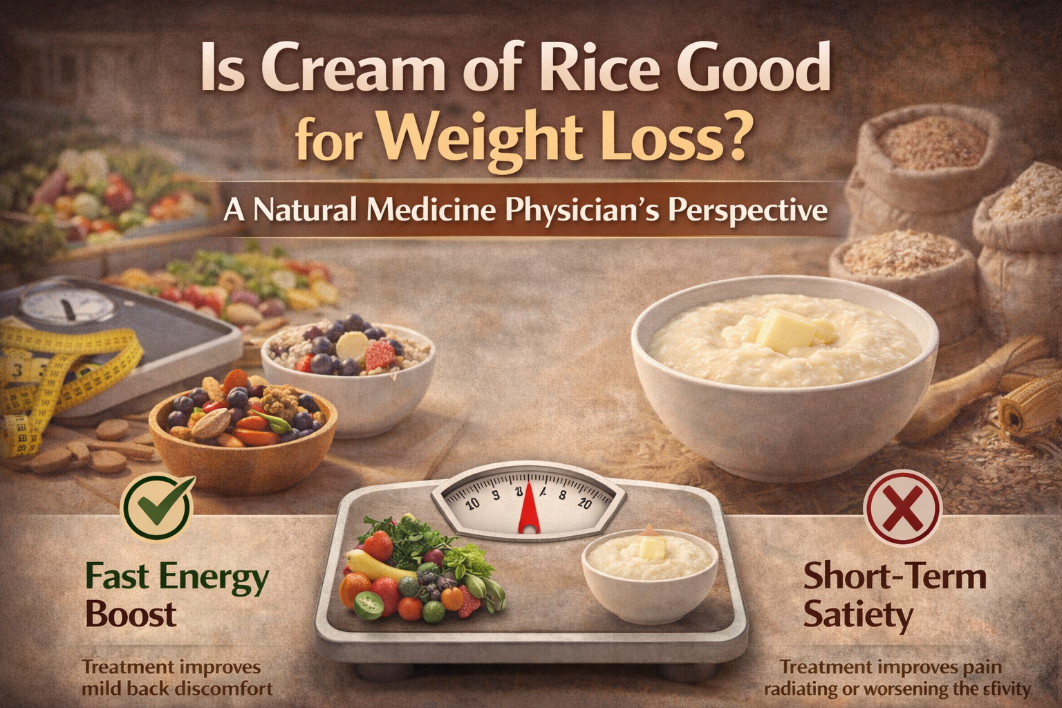 Is Cream of Rice Good for Weight Loss