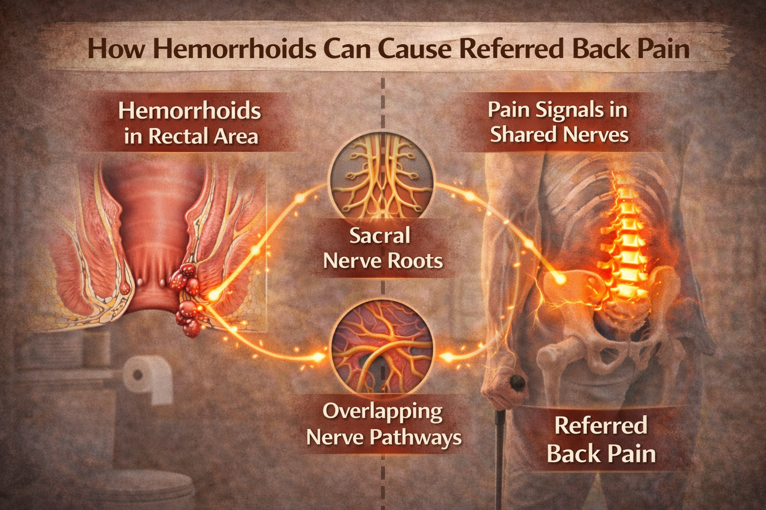 How Hemorrhoids May Indirectly Contribute to Back Pain