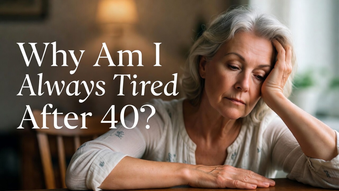 Why Am I Always Tired After 40?